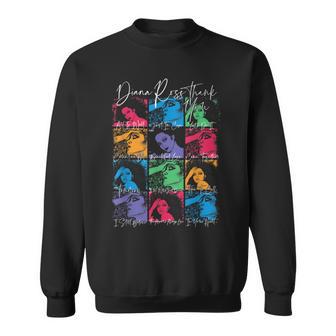 ダイアナ・ロス 12角 スウェットシャツ - Kawaiitshirt