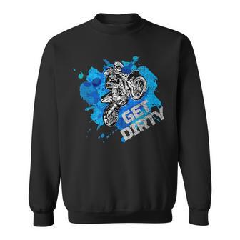 ダーティオフロードバイクダートバイクオートバイマッドスポーツを入手 スウェットシャツ - Kawaiitshirt