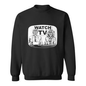テレビを見る スウェットシャツ - Kawaiitshirt