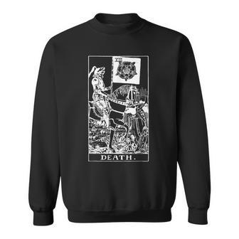デスタロットカードtシャツトラディショナルデザイン スウェットシャツ - Kawaiitshirt