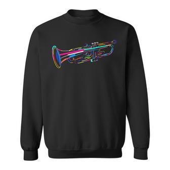 トランペット トランペット ミュージシャンモチーフ ギフト スウェットシャツ - Kawaiitshirt