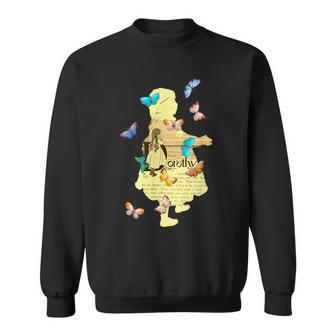ドロシー・ゲイル・オズの魔法使い ヴィンテージフェアリーテイルブックアートスタイル スウェットシャツ - Kawaiitshirt