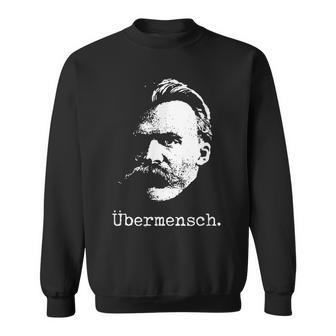 ニーチェ・ザラトゥストラ-ユーバーメンシュ哲学-超人 スウェットシャツ - Kawaiitshirt