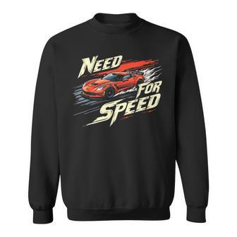 ニード・フォー・スピード ハイオクタンレース グラフィックデザイン スウェットシャツ - Kawaiitshirt