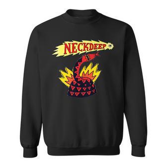 ネックディープシューティングアイ スウェットシャツ - Kawaiitshirt