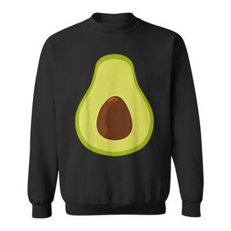 ハロウィンアボカドコスチューム ユース服 大人用 キッズ トースト スウェットシャツ - Kawaiitshirt