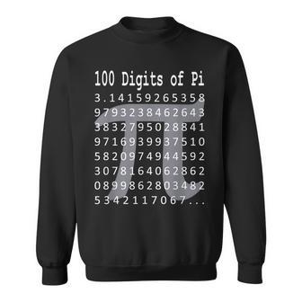パイシャツ 100桁のパイ 100桁のパイ記号 算数 スウェットシャツ - Kawaiitshirt