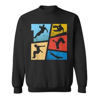 パルクール ヴィンテージ フリーランニングパルクール ランナー パルクール スウェットシャツ - Kawaiitshirt