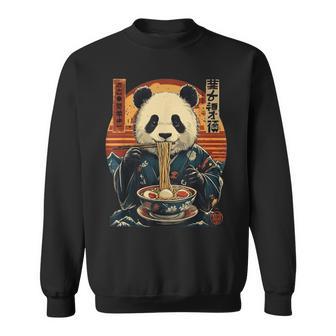 パンダのスープラーメン スウェットシャツ - Kawaiitshirt