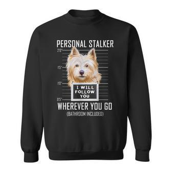 パーソナルストーカー犬ノーリッチテリア私はあなたに従います Norwich Terrier Dog スウェットシャツ - Kawaiitshirt
