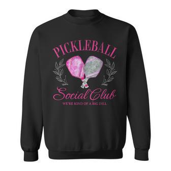 ピックルボール ソーシャル クラブ トレンディ ピックルボール サマータイム ギフト スウェットシャツ - Kawaiitshirt