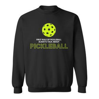 ピックルボール第一ルール スウェットシャツ - Kawaiitshirt