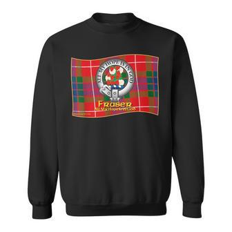 フレイザークラン タータン クレスト モット スウェットシャツ - Kawaiitshirt