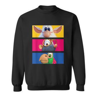 ブーバ&フレンズアイズ スウェットシャツ - Kawaiitshirt
