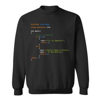 プログラマーのためのcコーディングプログラミングシャツ。 スウェットシャツ - Kawaiitshirt