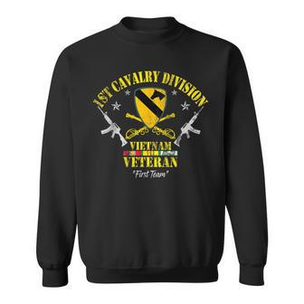 ベトナム退役軍人第1騎兵師団愛国退役軍人の日 スウェットシャツ - Kawaiitshirt