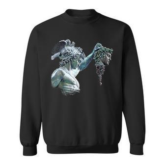 ペルセウスとメデューサ像 スウェットシャツ - Kawaiitshirt