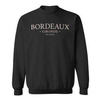 ボルドー フランス シンプル ボルドー フランス スウェットシャツ - Kawaiitshirt