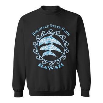 ポリハレ州立大学公園 ハワイ部族 イルカ 海の動物 スウェットシャツ - Kawaiitshirt