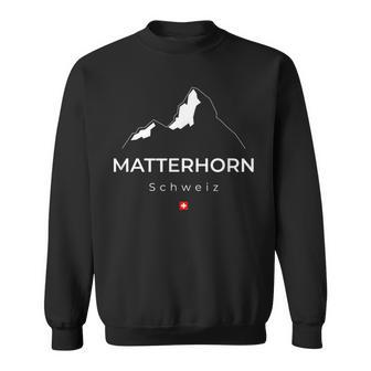マッターホルン スイス 登山 ハイキング スウェットシャツ - Kawaiitshirt