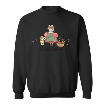 マロンクリーム くまさんと一緒 スウェットシャツ - Kawaiitshirt