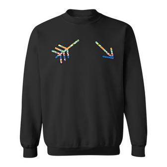 メンズ ミニマリスト インディアン トライバル プリント ネイティブアメリカン 平和の スウェットシャツ - Kawaiitshirt