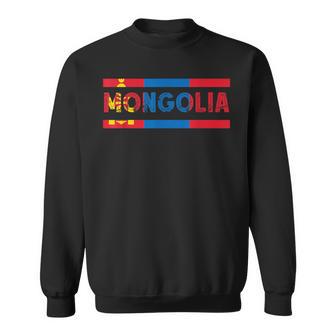 モンゴルのルーツ モンゴル国旗 モンゴルの誇り モンゴル スウェットシャツ - Kawaiitshirt