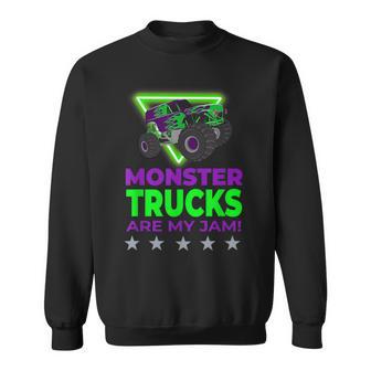 モンスタートラックは私のジャムです スウェットシャツ - Kawaiitshirt