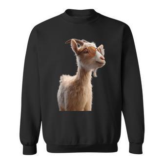 ヤギ 家畜ヤギ 野生ヤギ アイベックス ヤギ 甘味ヤギ スウェットシャツ - Kawaiitshirt