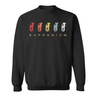 ユーフォニアム Euphonium 金管楽器 レトロ スウェットシャツ - Kawaiitshirt