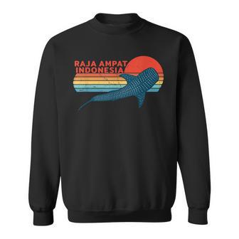 ラジャアンパットインドネシアジンベイザメ スウェットシャツ - Kawaiitshirt