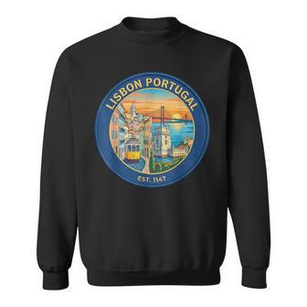 リスボン ポルトガル 旅行 お土産 都市 ランドマーク 観光ギフト スウェットシャツ - Kawaiitshirt