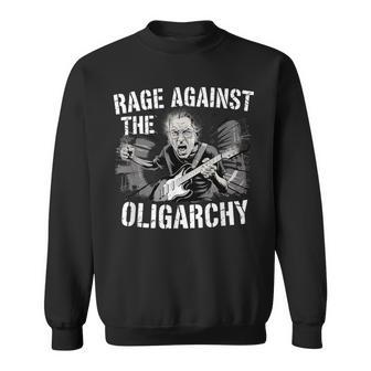 レイジ・アゲインスト・オリガーキー・バーニー・サンダースが抗議レジストと戦う スウェットシャツ - Kawaiitshirt
