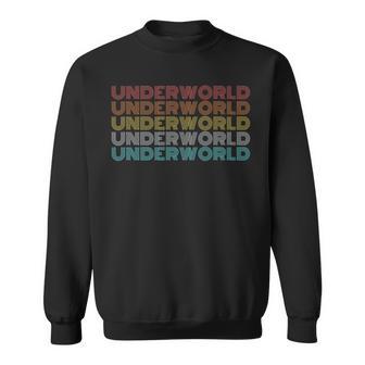 レトロ ヴィンテージ アンダーワールド 長袖tシャツ スウェットシャツ - Kawaiitshirt