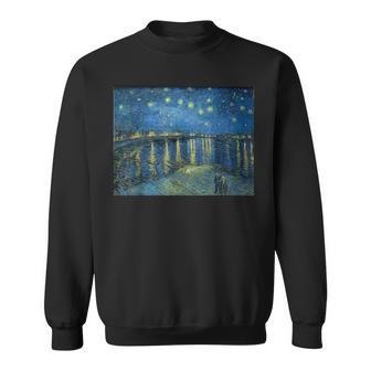 ヴィンセントファンゴッホローヌの星空 スウェットシャツ - Kawaiitshirt