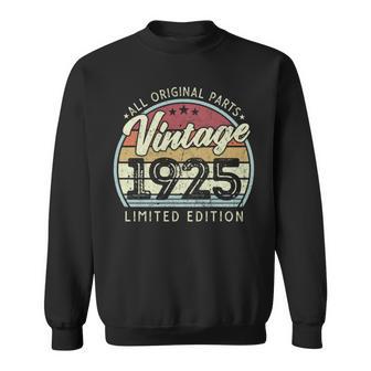ヴィンテージ 1925 限定版 101歳の誕生日 長袖tシャツ スウェットシャツ - Kawaiitshirt