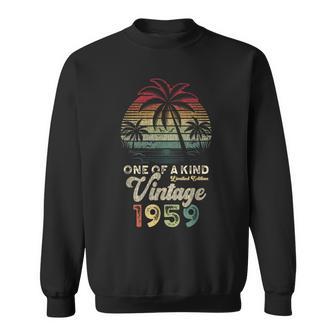 ヴィンテージ 1959年 誕生日 67歳 ヤシの木 レトロ スウェットシャツ - Kawaiitshirt