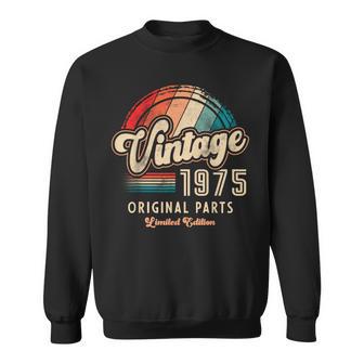 ヴィンテージ 1975 オリジナル・パーツ 限定版 誕生51周年記念 スウェットシャツ - Kawaiitshirt