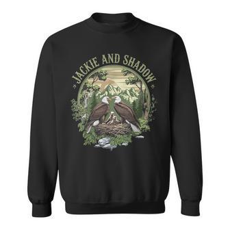 ヴィンテージ ジャッキーとシャドウ 白頭ワシファミリー 自然愛好家 スウェットシャツ - Kawaiitshirt