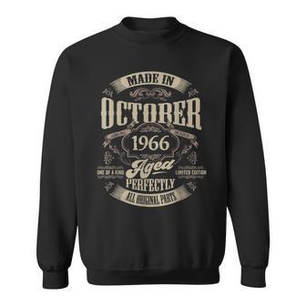 ヴィンテージ還暦伝説 1966年10月 60歳の贈り物 スウェットシャツ - Kawaiitshirt
