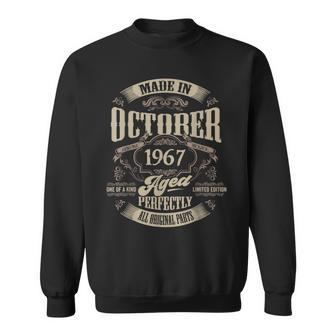 ヴィンテージ還暦伝説 1967年10月 60歳の贈り物 スウェットシャツ - Kawaiitshirt