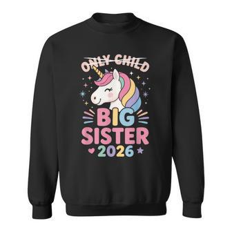 一人っ子に取り消し線を引いたお姉さん 2026 スウェットシャツ - Kawaiitshirt