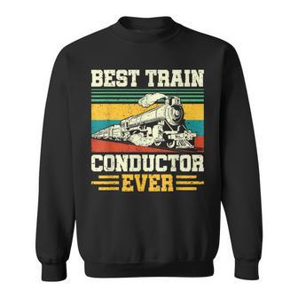 史上最高の電車の車掌 Conductor Railroad スウェットシャツ - Kawaiitshirt