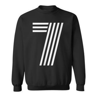 数字 7 ラッキーナンバーセブン スウェットシャツ - Kawaiitshirt
