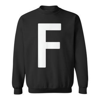 文字f 小文字 アルファベットマッチング ハロウィン Abc スウェットシャツ - Kawaiitshirt