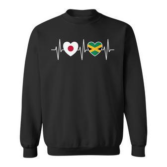 日本・ジャマイカ ジャマイカの国旗 国旗 スウェットシャツ - Kawaiitshirt
