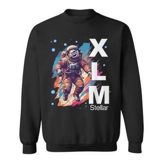 暗号通貨xlm恒星ルーメンハードコアホルダー。 スウェットシャツ - Kawaiitshirt