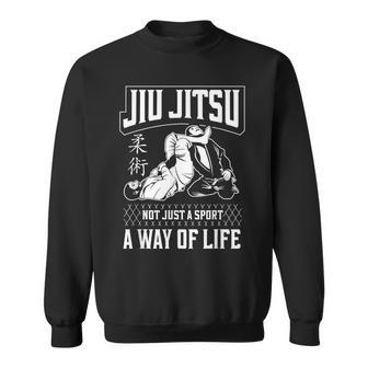 柔術 柔術 スポーツだけじゃない 生き方 スウェットシャツ - Kawaiitshirt