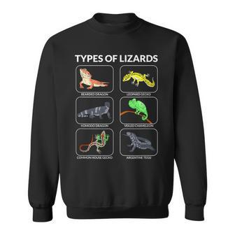 爬虫類愛好家 トカゲ スウェットシャツ - Kawaiitshirt