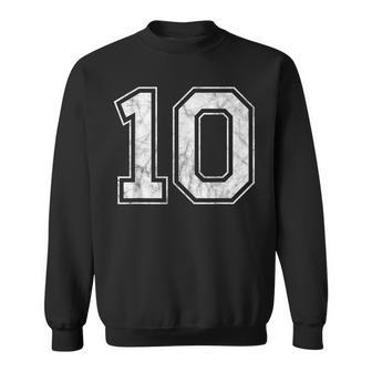 番号10 スウェットシャツ - Kawaiitshirt